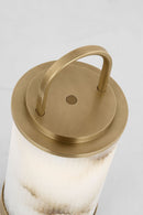 LED Table Lamp<br /><span style="color:#4AB0CE;">Entrega: 4-10 dias en USA</span><br /><span style="color:#4AB0CE;font-size:60%;">PREGUNTE POR ENTREGA EN PANAMA</span><br />Collection: Tawa<br />Finish: Hand Rubbed Antique Brass