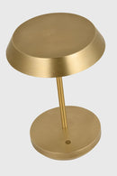 LED Table Lamp<br /><span style="color:#4AB0CE;">Entrega: 4-10 dias en USA</span><br /><span style="color:#4AB0CE;font-size:60%;">PREGUNTE POR ENTREGA EN PANAMA</span><br />Collection: Tepa<br />Finish: Hand Rubbed Antique Brass