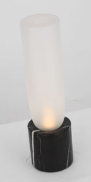 LED Table Lamp<br /><span style="color:#4AB0CE;">Entrega: 4-10 dias en USA</span><br /><span style="color:#4AB0CE;font-size:60%;">PREGUNTE POR ENTREGA EN PANAMA</span><br />Collection: Volver<br />Finish: Black Marble