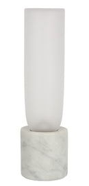 LED Table Lamp<br /><span style="color:#4AB0CE;">Entrega: 4-10 dias en USA</span><br /><span style="color:#4AB0CE;font-size:60%;">PREGUNTE POR ENTREGA EN PANAMA</span><br />Collection: Volver<br />Finish: White Marble