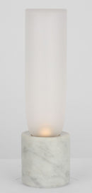 LED Table Lamp<br /><span style="color:#4AB0CE;">Entrega: 4-10 dias en USA</span><br /><span style="color:#4AB0CE;font-size:60%;">PREGUNTE POR ENTREGA EN PANAMA</span><br />Collection: Volver<br />Finish: White Marble