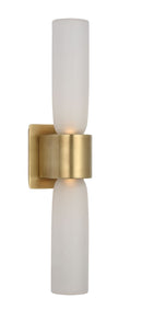 LED Wall Sconce<br /><span style="color:#4AB0CE;">Entrega: 4-10 dias en USA</span><br /><span style="color:#4AB0CE;font-size:60%;">PREGUNTE POR ENTREGA EN PANAMA</span><br />Collection: Volver<br />Finish: Hand Rubbed Antique Brass