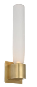 LED Wall Sconce<br /><span style="color:#4AB0CE;">Entrega: 26-27 semanas en USA</span><br /><span style="color:#4AB0CE;font-size:60%;">PREGUNTE POR ENTREGA EN PANAMA</span><br />Collection: Volver<br />Finish: Hand Rubbed Antique Brass