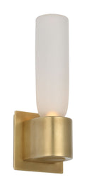 LED Wall Sconce<br /><span style="color:#4AB0CE;">Entrega: 4-10 dias en USA</span><br /><span style="color:#4AB0CE;font-size:60%;">PREGUNTE POR ENTREGA EN PANAMA</span><br />Collection: Volver<br />Finish: Hand Rubbed Antique Brass
