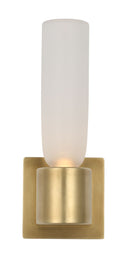 LED Wall Sconce<br /><span style="color:#4AB0CE;">Entrega: 4-10 dias en USA</span><br /><span style="color:#4AB0CE;font-size:60%;">PREGUNTE POR ENTREGA EN PANAMA</span><br />Collection: Volver<br />Finish: Hand Rubbed Antique Brass
