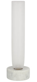 LED Table Lamp<br /><span style="color:#4AB0CE;">Entrega: 4-10 dias en USA</span><br /><span style="color:#4AB0CE;font-size:60%;">PREGUNTE POR ENTREGA EN PANAMA</span><br />Collection: Volver<br />Finish: White Marble