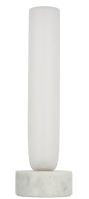 LED Table Lamp<br /><span style="color:#4AB0CE;">Entrega: 26-27 semanas en USA</span><br /><span style="color:#4AB0CE;font-size:60%;">PREGUNTE POR ENTREGA EN PANAMA</span><br />Collection: Volver<br />Finish: White Marble