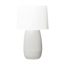 One Light Table Lamp<br /><span style="color:#4AB0CE;">Entrega: 4-10 dias en USA</span><br /><span style="color:#4AB0CE;font-size:60%;">PREGUNTE POR ENTREGA EN PANAMA</span><br />Collection: Roma<br />Finish: White Crackle