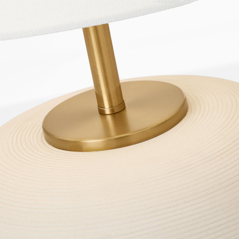 One Light Table Lamp<br /><span style="color:#4AB0CE;">Entrega: 4-10 dias en USA</span><br /><span style="color:#4AB0CE;font-size:60%;">PREGUNTE POR ENTREGA EN PANAMA</span><br />Collection: Fanny<br />Finish: Matte Concrete