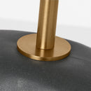 Visual Comfort Studio - HT1081RBC1 - One Light Table Lamp - Aura - Rough Black Ceramic