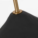 One Light Table Lamp<br /><span style="color:#4AB0CE;">Entrega: 4-10 dias en USA</span><br /><span style="color:#4AB0CE;font-size:60%;">PREGUNTE POR ENTREGA EN PANAMA</span><br />Collection: Broxton<br />Finish: Rough Black Ceramic