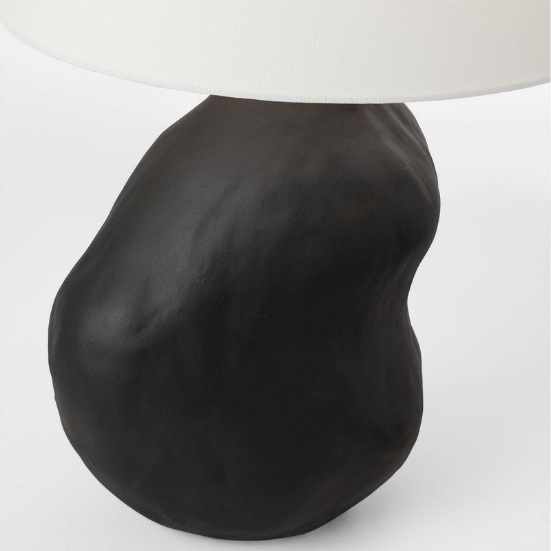 Visual Comfort Studio - HT1091RBC1 - One Light Table Lamp - Broxton - Rough Black Ceramic