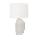 One Light Table Lamp<br /><span style="color:#4AB0CE;">Entrega: 4-10 dias en USA</span><br /><span style="color:#4AB0CE;font-size:60%;">PREGUNTE POR ENTREGA EN PANAMA</span><br />Collection: Sybert<br />Finish: Matte White Ceramic