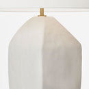 One Light Table Lamp<br /><span style="color:#4AB0CE;">Entrega: 4-10 dias en USA</span><br /><span style="color:#4AB0CE;font-size:60%;">PREGUNTE POR ENTREGA EN PANAMA</span><br />Collection: Sybert<br />Finish: Matte White Ceramic