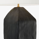 One Light Table Lamp<br /><span style="color:#4AB0CE;">Entrega: 4-10 dias en USA</span><br /><span style="color:#4AB0CE;font-size:60%;">PREGUNTE POR ENTREGA EN PANAMA</span><br />Collection: Sybert<br />Finish: Rough Black Ceramic