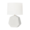 One Light Table Lamp<br /><span style="color:#4AB0CE;">Entrega: 4-10 dias en USA</span><br /><span style="color:#4AB0CE;font-size:60%;">PREGUNTE POR ENTREGA EN PANAMA</span><br />Collection: Tallulah<br />Finish: Matte White Ceramic