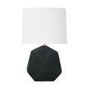 One Light Table Lamp<br /><span style="color:#4AB0CE;">Entrega: 4-10 dias en USA</span><br /><span style="color:#4AB0CE;font-size:60%;">PREGUNTE POR ENTREGA EN PANAMA</span><br />Collection: Tallulah<br />Finish: Rough Black Ceramic