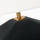 One Light Table Lamp<br /><span style="color:#4AB0CE;">Entrega: 4-10 dias en USA</span><br /><span style="color:#4AB0CE;font-size:60%;">PREGUNTE POR ENTREGA EN PANAMA</span><br />Collection: Tallulah<br />Finish: Rough Black Ceramic