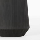 Visual Comfort Studio - HT1131RBC1 - One Light Table Lamp - Panola - Rough Black Ceramic