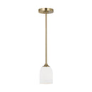 Generation Lighting - GLP1021EN3/SB - One Light Mini Pendant - Emile - Satin Bronze