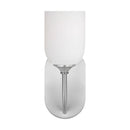 Generation Lighting - GLV1021EN3/BS - One Light Vanity - Emile - Brushed Steel