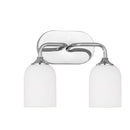 Generation Lighting - GLV1022EN3/CH - Two Light Vanity - Emile - Chrome