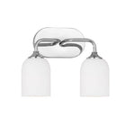 Generation Lighting - GLV1022EN3/CH - Two Light Vanity - Emile - Chrome