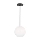 Generation Lighting - GLP1011EN3/MBK - One Light Mini Pendant - Rory - Midnight Black