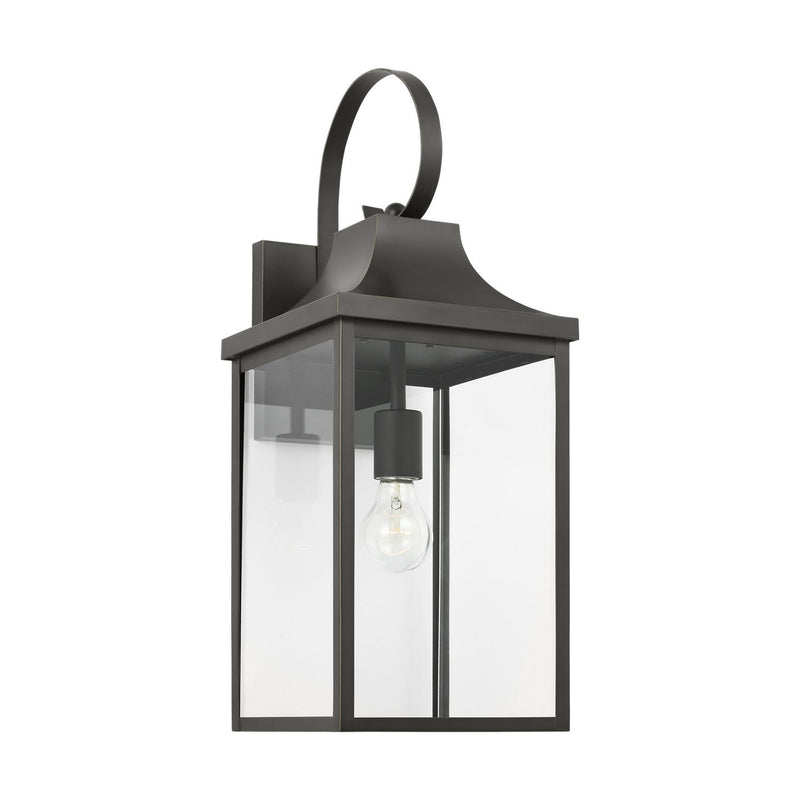 Generation Lighting - GLO1001EN3/ANBZ - One Light Lantern - Saybrook - Antique Bronze
