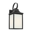 One Light Lantern<br /><span style="color:#4AB0CE;">Entrega: 4-10 dias en USA</span><br /><span style="color:#4AB0CE;font-size:60%;">PREGUNTE POR ENTREGA EN PANAMA</span><br />Collection: Saybrook<br />Finish: Textured Black
