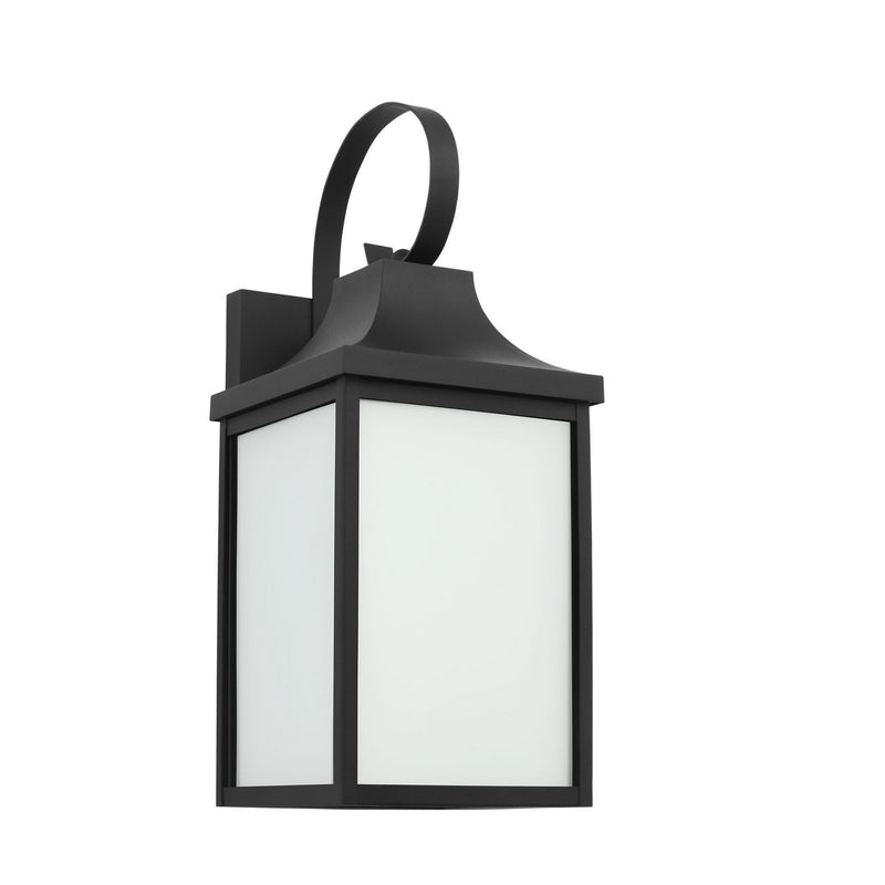 Generation Lighting - GLO1021EN3/TXB - One Light Lantern - Saybrook - Textured Black