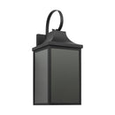 One Light Lantern<br /><span style="color:#4AB0CE;">Entrega: 4-10 dias en USA</span><br /><span style="color:#4AB0CE;font-size:60%;">PREGUNTE POR ENTREGA EN PANAMA</span><br />Collection: Saybrook<br />Finish: Textured Black