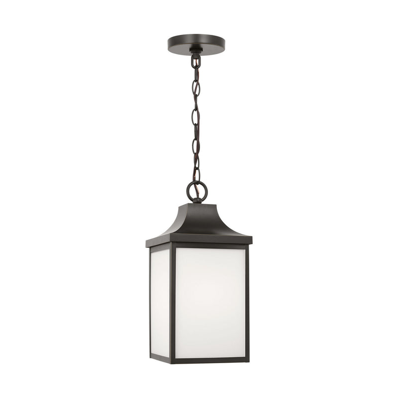 One Light Pendant<br /><span style="color:#4AB0CE;">Entrega: 4-10 dias en USA</span><br /><span style="color:#4AB0CE;font-size:60%;">PREGUNTE POR ENTREGA EN PANAMA</span><br />Collection: Saybrook<br />Finish: Antique Bronze