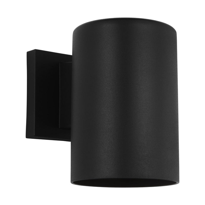 Two Light Wall Lantern<br /><span style="color:#4AB0CE;">Entrega: 4-10 dias en USA</span><br /><span style="color:#4AB0CE;font-size:60%;">PREGUNTE POR ENTREGA EN PANAMA</span><br />Collection: Outdoor Cylinders<br />Finish: Textured Black
