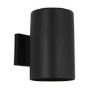 One Light Wall Lantern<br /><span style="color:#4AB0CE;">Entrega: 4-10 dias en USA</span><br /><span style="color:#4AB0CE;font-size:60%;">PREGUNTE POR ENTREGA EN PANAMA</span><br />Collection: Outdoor Cylinders<br />Finish: Textured Black