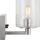 One Light Wall / Bath Sconce<br /><span style="color:#4AB0CE;">Entrega: 4-10 dias en USA</span><br /><span style="color:#4AB0CE;font-size:60%;">PREGUNTE POR ENTREGA EN PANAMA</span><br />Collection: Parker<br />Finish: Brushed Steel