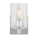 One Light Wall / Bath Sconce<br /><span style="color:#4AB0CE;">Entrega: 4-10 dias en USA</span><br /><span style="color:#4AB0CE;font-size:60%;">PREGUNTE POR ENTREGA EN PANAMA</span><br />Collection: Parker<br />Finish: Chrome