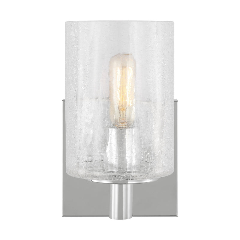 One Light Wall / Bath Sconce<br /><span style="color:#4AB0CE;">Entrega: 4-10 dias en USA</span><br /><span style="color:#4AB0CE;font-size:60%;">PREGUNTE POR ENTREGA EN PANAMA</span><br />Collection: Parker<br />Finish: Chrome