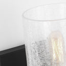 One Light Wall / Bath Sconce<br /><span style="color:#4AB0CE;">Entrega: 4-10 dias en USA</span><br /><span style="color:#4AB0CE;font-size:60%;">PREGUNTE POR ENTREGA EN PANAMA</span><br />Collection: Parker<br />Finish: Midnight Black