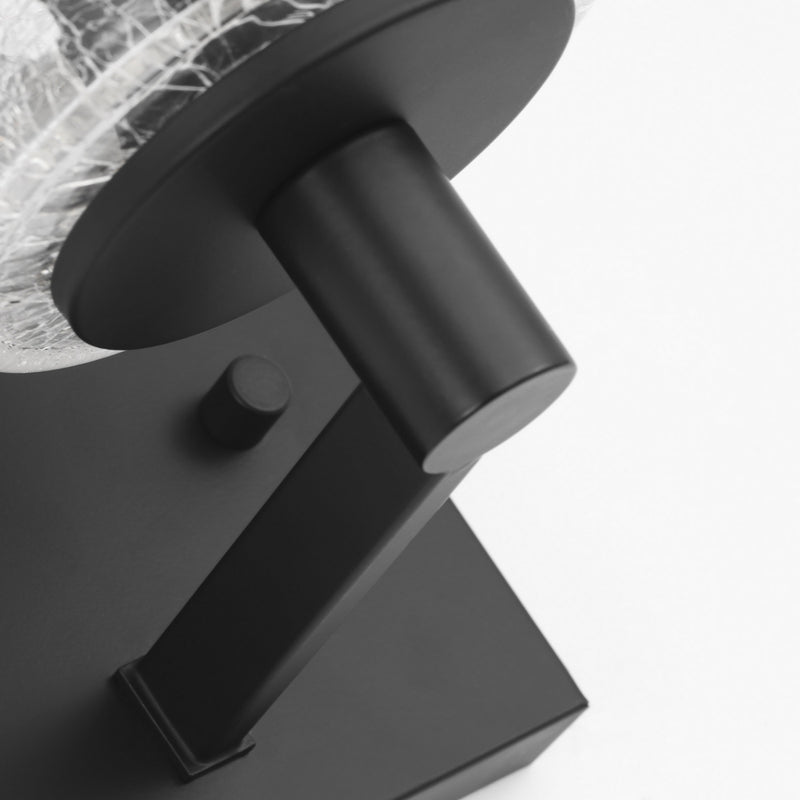 Generation Lighting - GLV1031EN/MBK - One Light Wall / Bath Sconce - Parker - Midnight Black