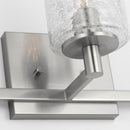 Generation Lighting - GLV1033EN/BS - Three Light Wall / Bath - Parker - Brushed Steel