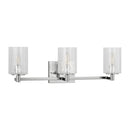 Three Light Wall / Bath<br /><span style="color:#4AB0CE;">Entrega: 4-10 dias en USA</span><br /><span style="color:#4AB0CE;font-size:60%;">PREGUNTE POR ENTREGA EN PANAMA</span><br />Collection: Parker<br />Finish: Chrome