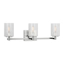 Three Light Wall / Bath<br /><span style="color:#4AB0CE;">Entrega: 4-10 dias en USA</span><br /><span style="color:#4AB0CE;font-size:60%;">PREGUNTE POR ENTREGA EN PANAMA</span><br />Collection: Parker<br />Finish: Chrome