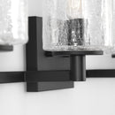 Four Light Wall / Bath<br /><span style="color:#4AB0CE;">Entrega: 4-10 dias en USA</span><br /><span style="color:#4AB0CE;font-size:60%;">PREGUNTE POR ENTREGA EN PANAMA</span><br />Collection: Parker<br />Finish: Midnight Black