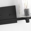 Generation Lighting - GLV1034EN/MBK - Four Light Wall / Bath - Parker - Midnight Black