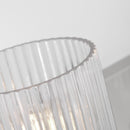 Two Light Wall / Bath<br /><span style="color:#4AB0CE;">Entrega: 4-10 dias en USA</span><br /><span style="color:#4AB0CE;font-size:60%;">PREGUNTE POR ENTREGA EN PANAMA</span><br />Collection: Lando<br />Finish: Brushed Steel