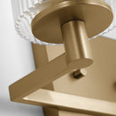 Two Light Wall / Bath<br /><span style="color:#4AB0CE;">Entrega: 4-10 dias en USA</span><br /><span style="color:#4AB0CE;font-size:60%;">PREGUNTE POR ENTREGA EN PANAMA</span><br />Collection: Lando<br />Finish: Satin Bronze