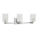 Three Light Wall / Bath<br /><span style="color:#4AB0CE;">Entrega: 8-9 semanas en USA</span><br /><span style="color:#4AB0CE;font-size:60%;">PREGUNTE POR ENTREGA EN PANAMA</span><br />Collection: Lando<br />Finish: Chrome