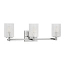Three Light Wall / Bath<br /><span style="color:#4AB0CE;">Entrega: 4-10 dias en USA</span><br /><span style="color:#4AB0CE;font-size:60%;">PREGUNTE POR ENTREGA EN PANAMA</span><br />Collection: Lando<br />Finish: Chrome