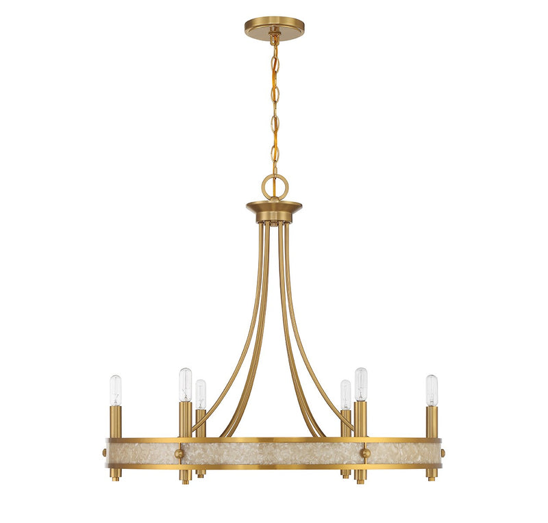 Six Light Chandelier<br /><span style="color: